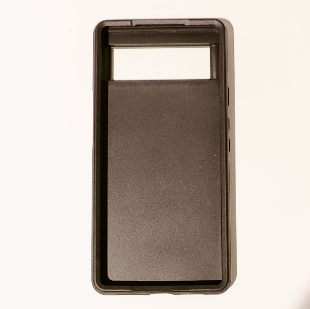 Google Pixel 6 Black Hard Shell Protective Cell Phone case Cover New - Picture 2 of 2
